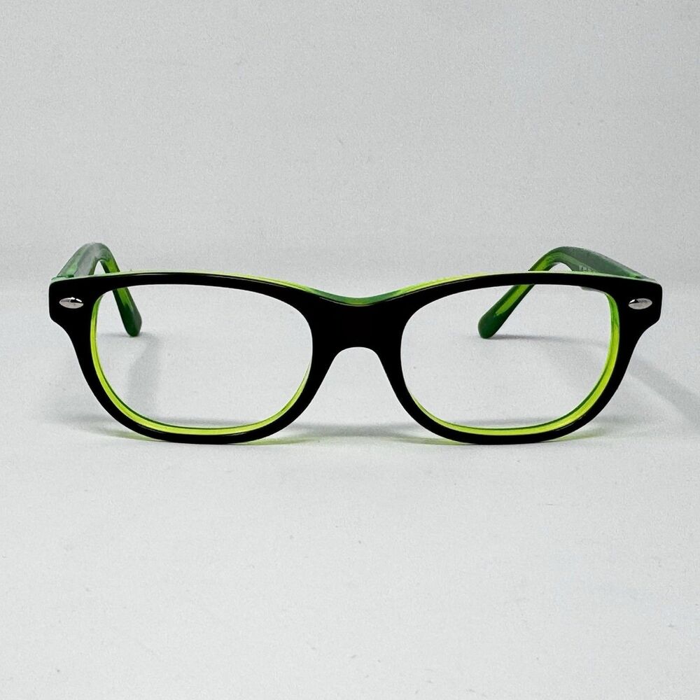 Ray-Ban RB1555 3665 Green Fluo Kids Eyeglass Frames 46-16-125